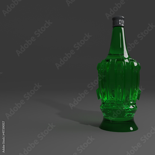 glass bottle photo