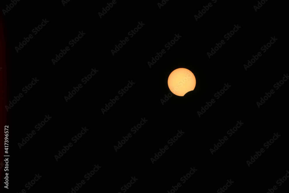 partial solar eclipse in June 2020 seen in Romania partial solar eclipse in June 2020 seen in Romania