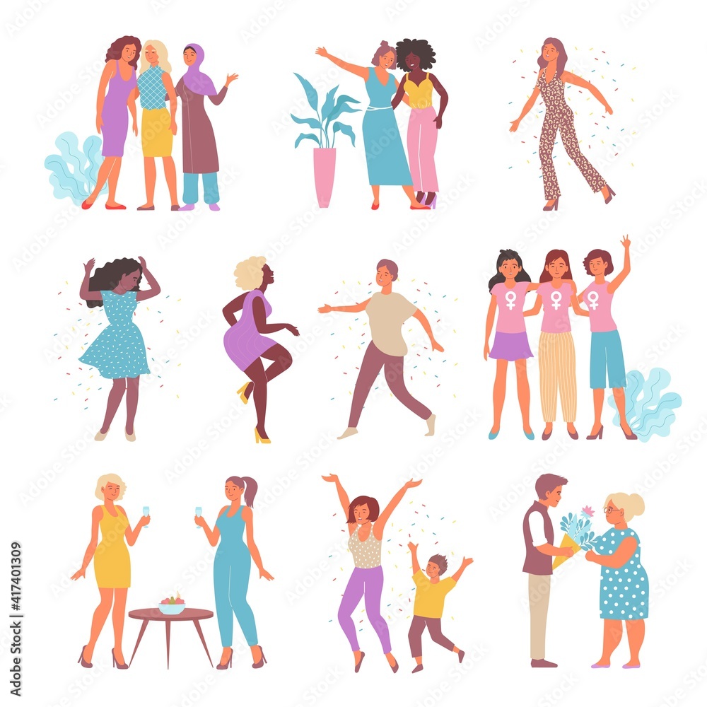 Womens Day Set Womens Day Set