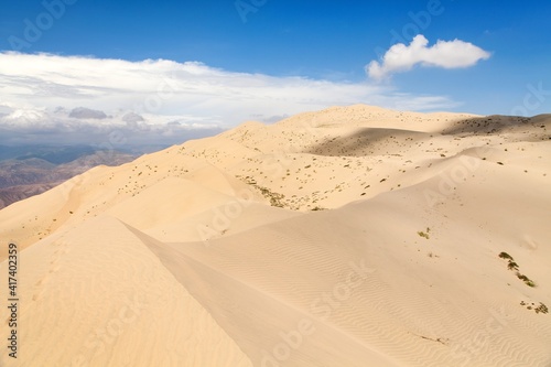 Cerro Blanco sand dune  Nasca or Nazca  Peru