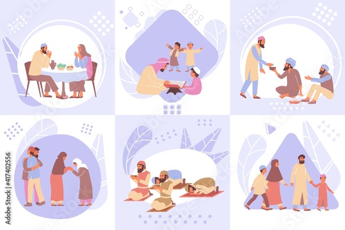 Ramadan Flat Design Concept