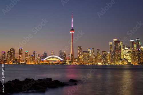 Photography Cityscape de la ciudad de de Toronto en Canadá.