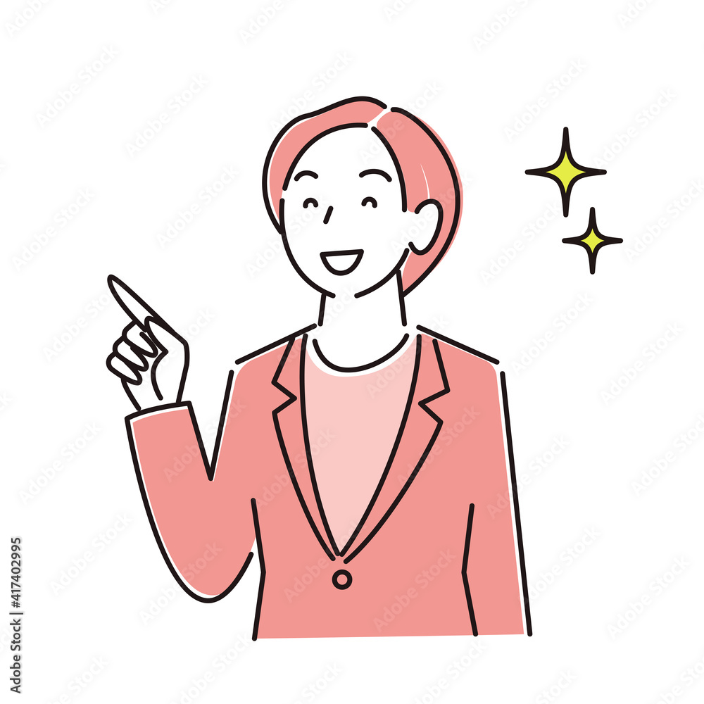 スーツ姿の女性 笑顔 程よいシンプルなイラスト ベクター A woman in a suit Smile A simple illustration vector スーツ姿の女性 笑顔 程よいシンプルなイラスト ベクター A woman in a suit Smile A simple illustration vector