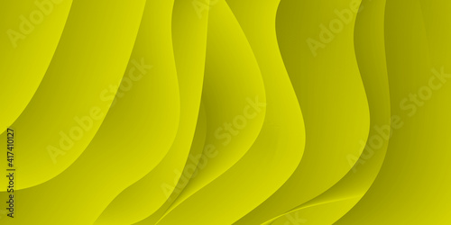 Wave Abstract Backgrounds with Yellow Orange Green Gradient Color
