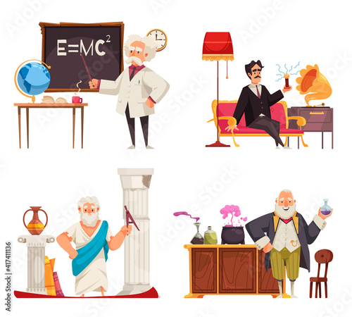 Famous Scientists Compositions Set