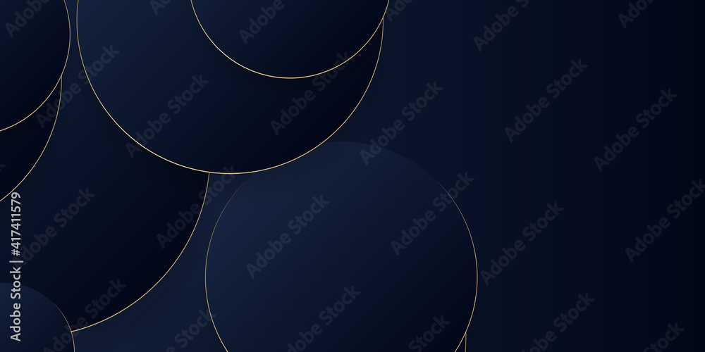 Abstract luxury circle background with golden halftone and golden ball beads. Premium Vector Abstract luxury circle background with golden halftone and golden ball beads. Premium Vector