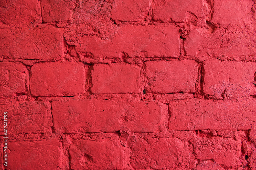brick wall painted in solid color brick wall painted in solid color