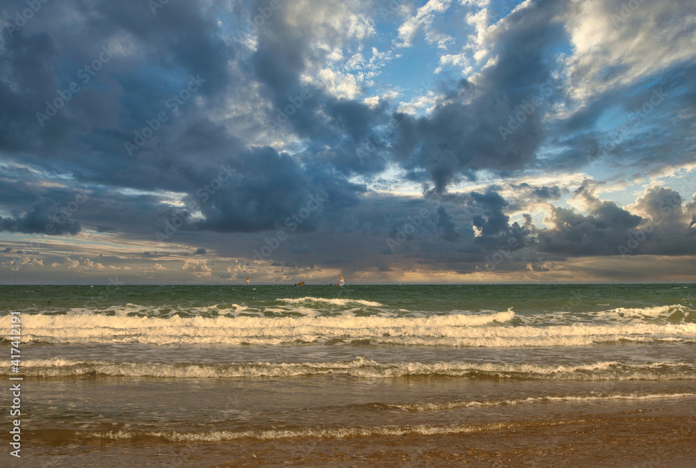 Breton Beach in Winter