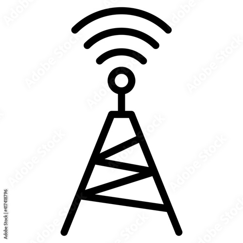 A unique design vector of wifi antenna