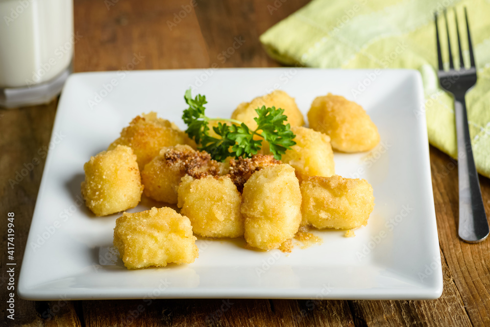 lazy dumplings with breadcrumbs and butter lazy dumplings with breadcrumbs and butter