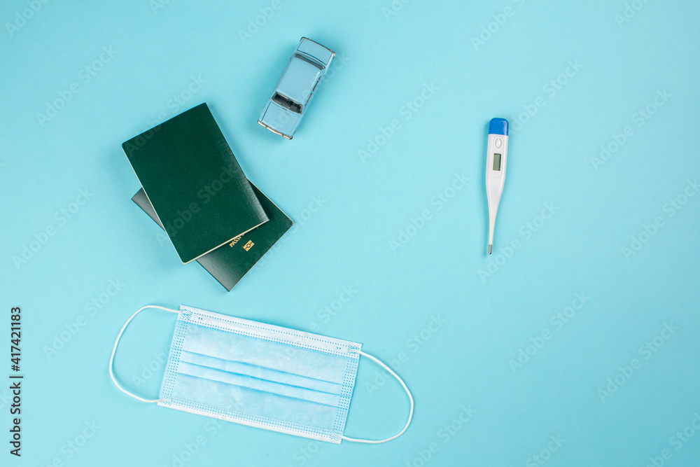 Travel concept, travelling during coronavirus pandemic Travel concept, travelling during coronavirus pandemic