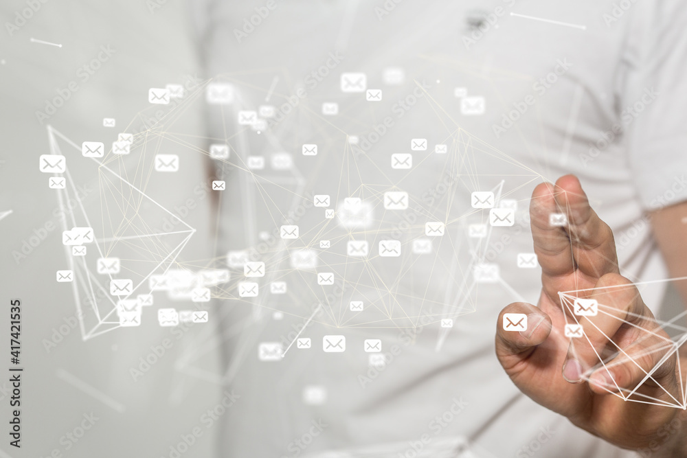 service communication support contact concept service