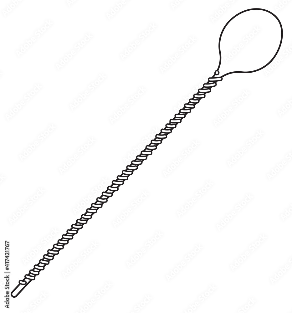 Hand-drawn doodle cartoon style classic cocktail mixing bar spoon vector image. For restaurant menu, bartender website design, cocktail making process illustration, alcohol cookbook decoration etc Hand-drawn doodle cartoon style classic cocktail mixing bar spoon vector image. For restaurant menu, bartender website design, cocktail making process illustration, alcohol cookbook decoration etc