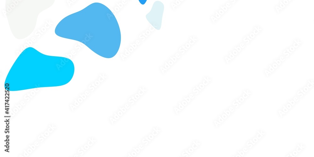 Light blue, yellow vector background with random forms. Light blue, yellow vector background with random forms.