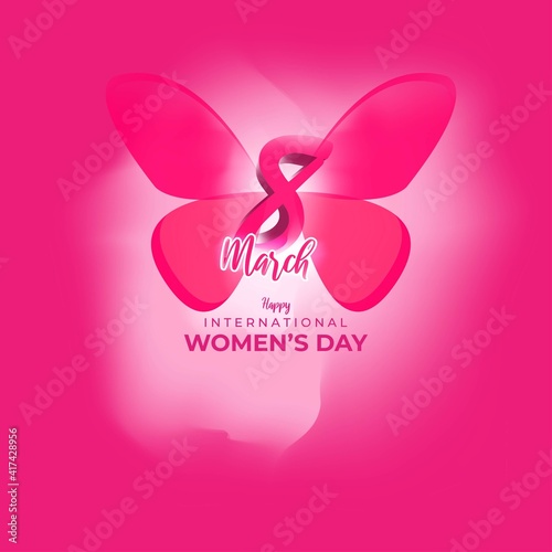 vector illustration for international women's day