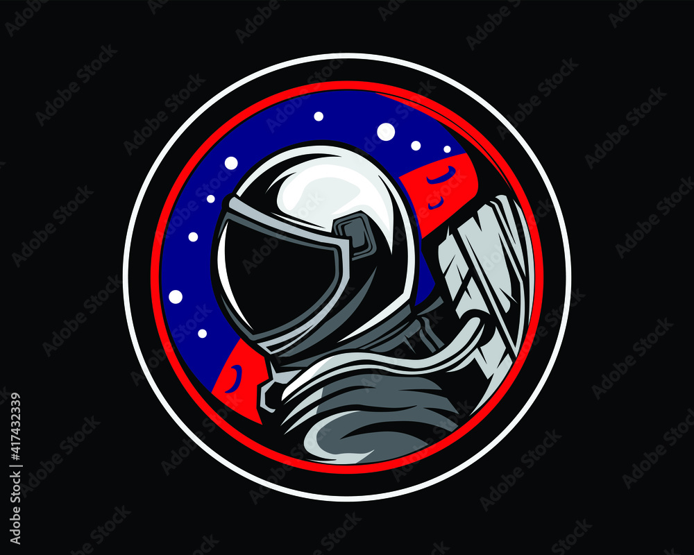 Illustration Vector Graphic Of Astronaut Illustration Vector Graphic Of Astronaut