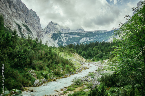 Mountain View Landscape Bavaria Reintal
