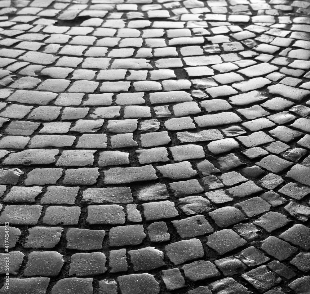 Stone paving texture.