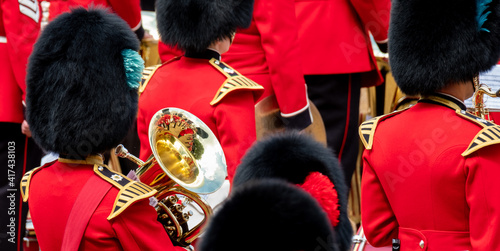 Fotótapéta Trooping the Colour, military ceremony at Horse Guards Parade, Westminster