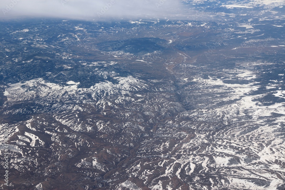 Landscape of South Colorado, USA