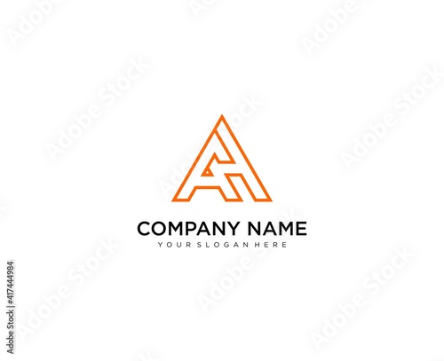AH lettering logo design. Creative minimal monochrome monogram symbol. Universal elegant vector sign design. Premium business logo type. Graphic alphabet symbol for company business identity Free Download AH lettering logo design. Creative minimal monochrome monogram symbol. Universal elegant vector sign design. Premium business logo type. Graphic alphabet symbol for company business identity - GFXLoad