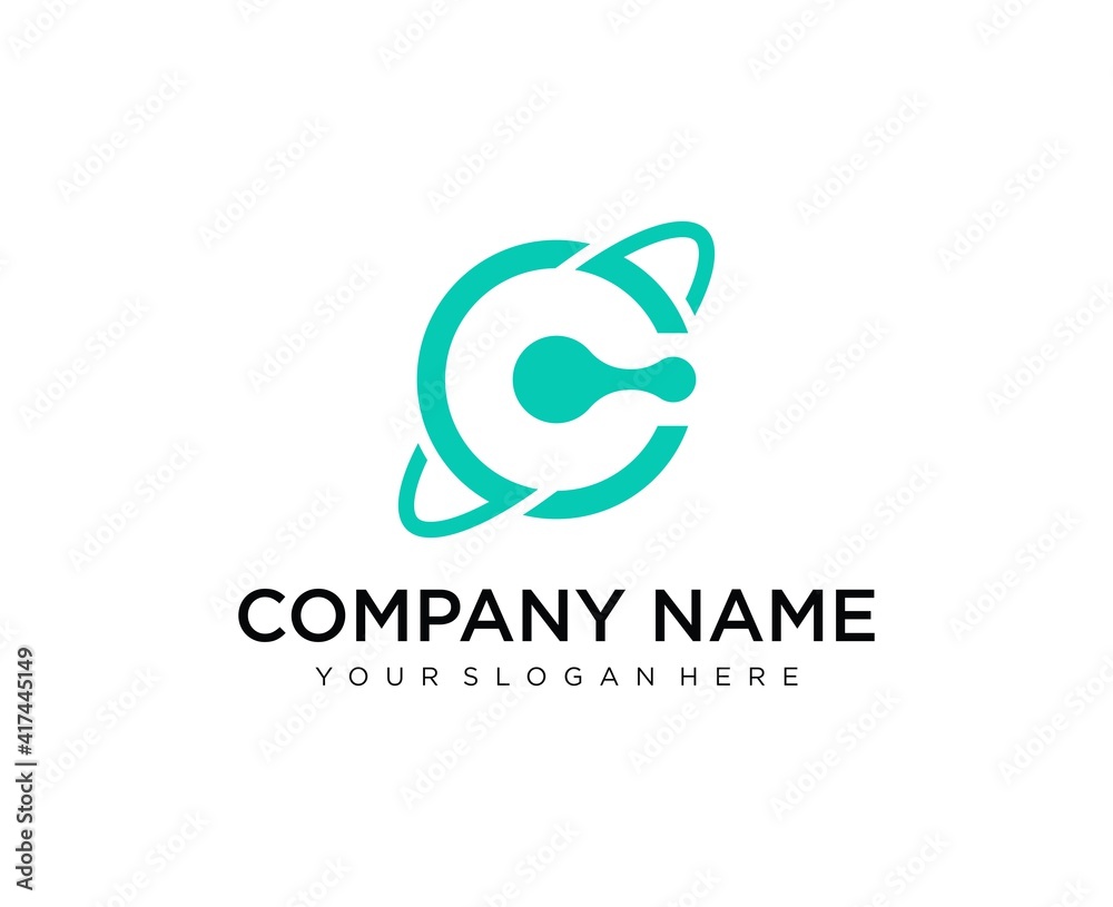 C lettering logo design. Creative minimal monochrome monogram symbol. Universal elegant vector sign design. Premium business logo type. Graphic alphabet symbol for company business identity C lettering logo design. Creative minimal monochrome monogram symbol. Universal elegant vector sign design. Premium business logo type. Graphic alphabet symbol for company business identity
