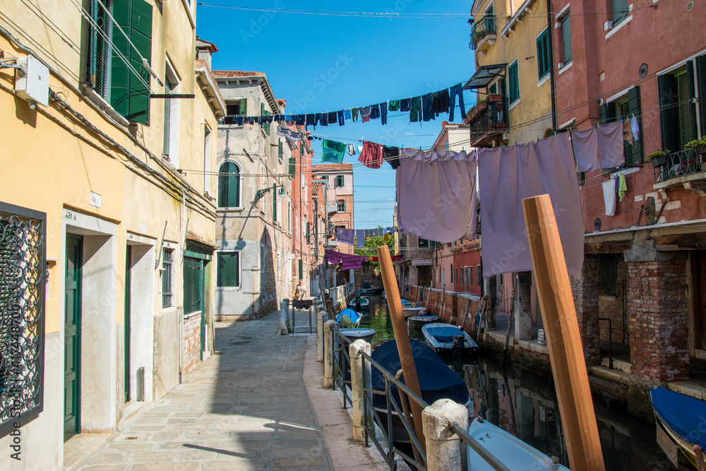 The Venice Arsenal, ancient shipyard, in the city of Venice, Italy, Europe The Venice Arsenal, ancient shipyard, in the city of Venice, Italy, Europe