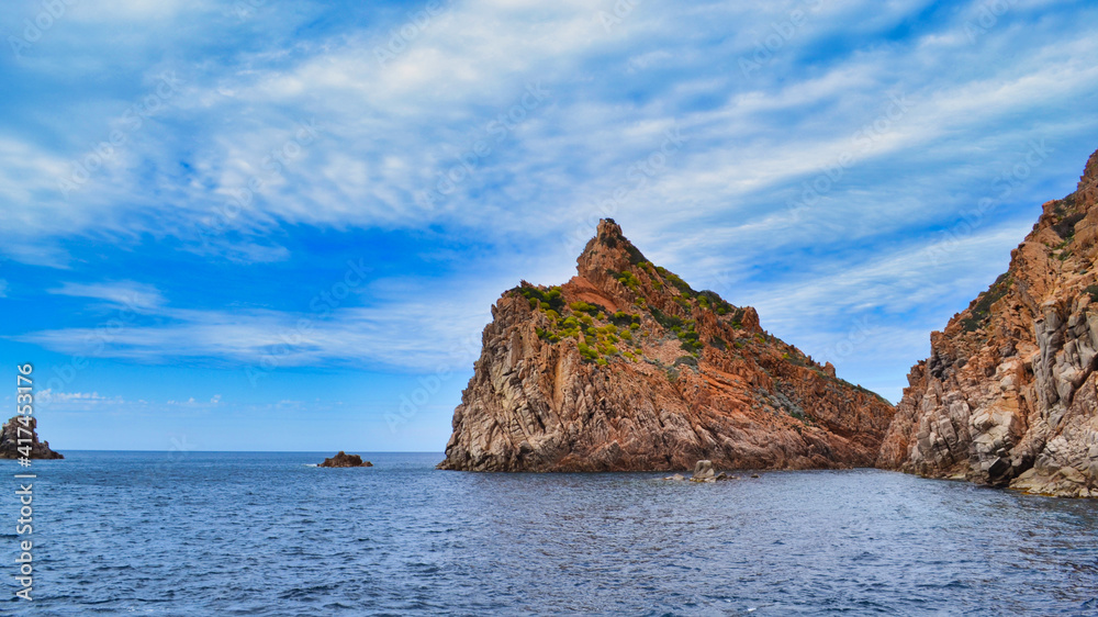 Naklejka premium Calanque de Piana