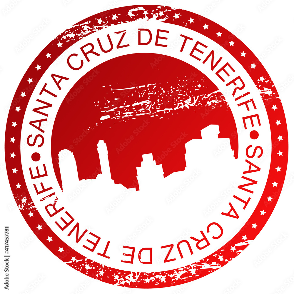 Carimbo - Santa Cruz de Tenerife, Espanha Carimbo - Santa Cruz de Tenerife, Espanha