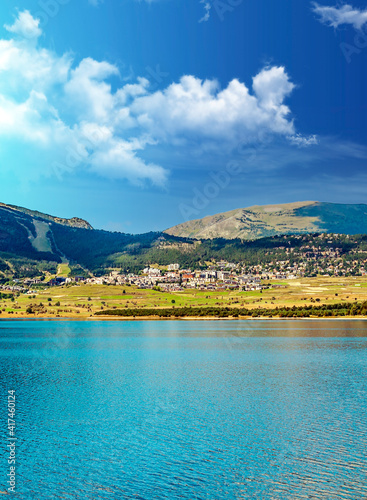 Lake in the Pyrenees mountains © Tomas