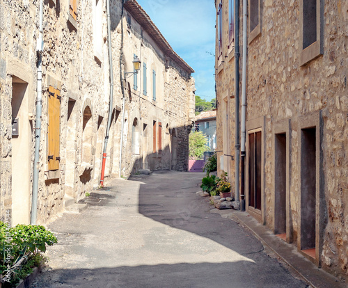 Fototapeta Naklejka Na Ścianę i Meble -  Stone houses in France