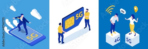5g Internet Design Concept