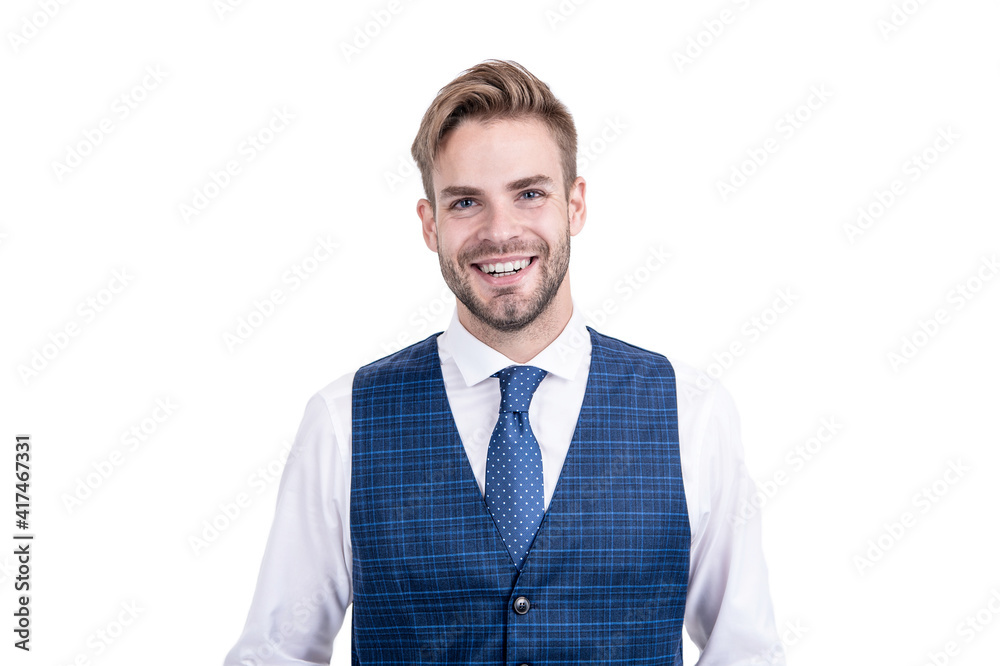 Caring for your mouth. Happy engineer smile isolated on white. Handsome man with healthy smile Caring for your mouth. Happy engineer smile isolated on white. Handsome man with healthy smile