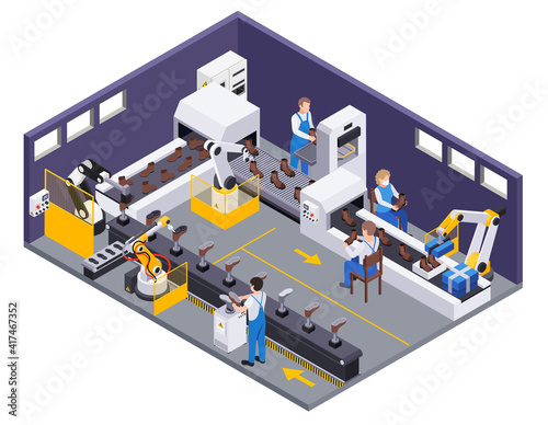 Shoe Production Conveyor Composition