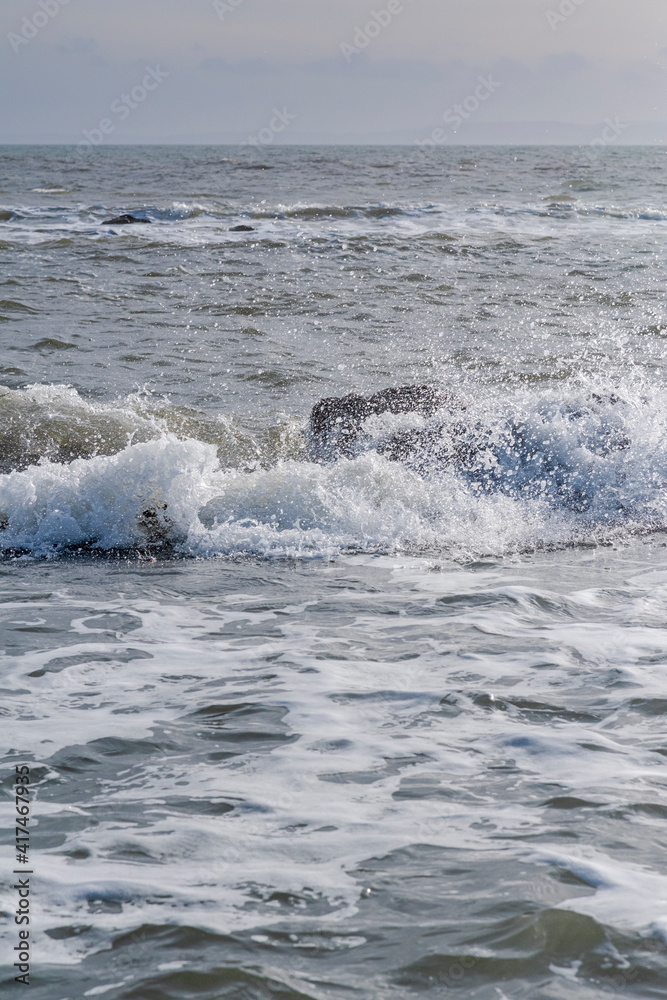 Fototapeta premium waves on the sea