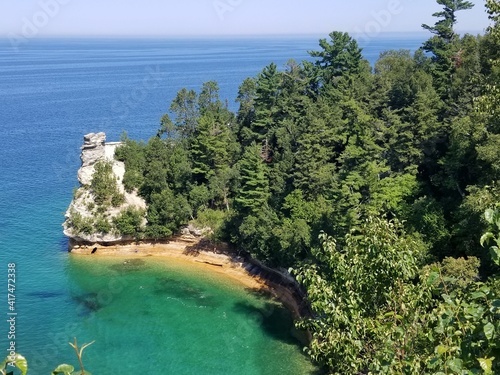 Chapel Rock at Pictured Rocks National Lakeshore
