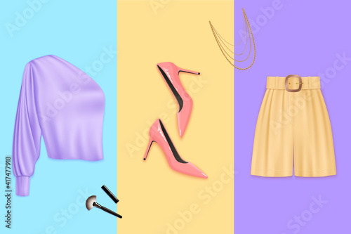 Women Fashion Design Concept