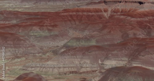 Rock formations in Winslow, Arizona photo