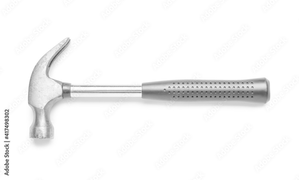 Modern hammer on white background Modern hammer on white background