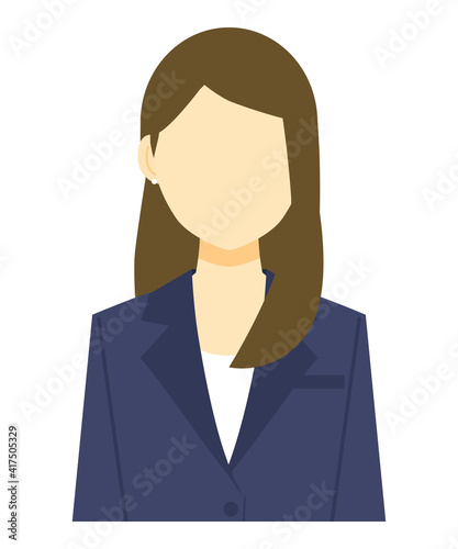 スーツの女性