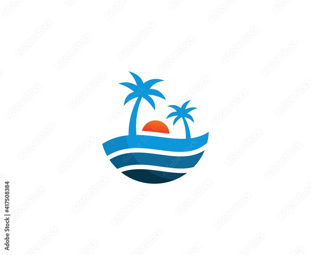 Obraz premium Summer logo 