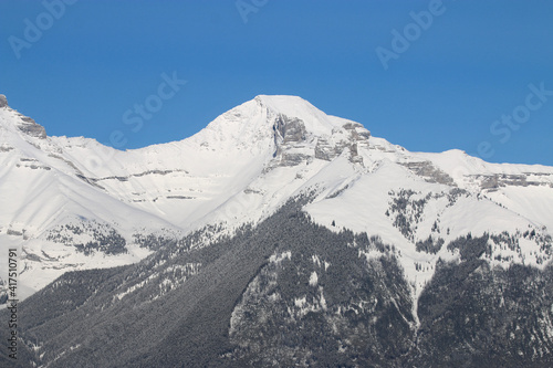 Rocky Mountain range close up, Canada, Alberta