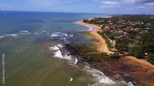 Praia de Manguinhos, Serra, Espírito Santo, brasil.
