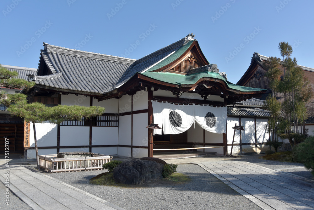 大覚寺　式台玄関　京都市嵯峨