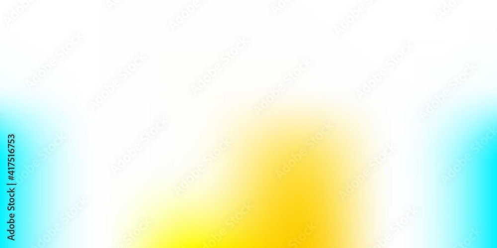 Light Blue, Yellow vector blur backdrop. Light Blue, Yellow vector blur backdrop.