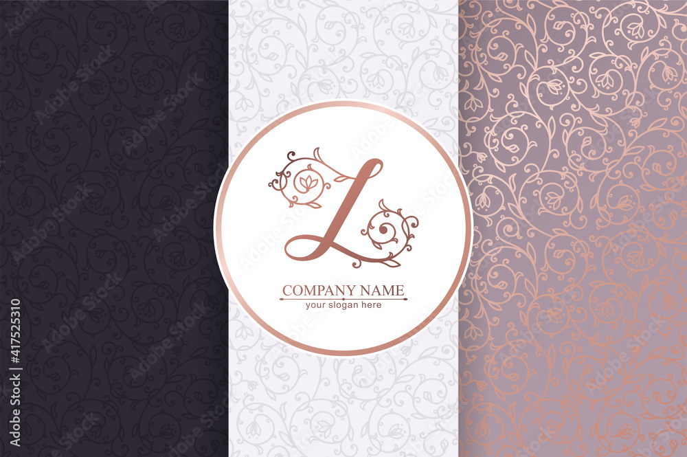 Premium Vector Z logo. Monnogram, lettering. Seamless pattern. Personal logo or sign for branding an elite company.