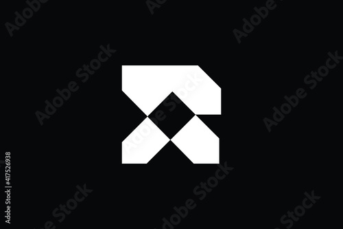 RX logo letter design on luxury background. XR logo monogram initials letter concept. RX icon logo design. XR elegant and Professional letter icon design on black background. R X XR RX