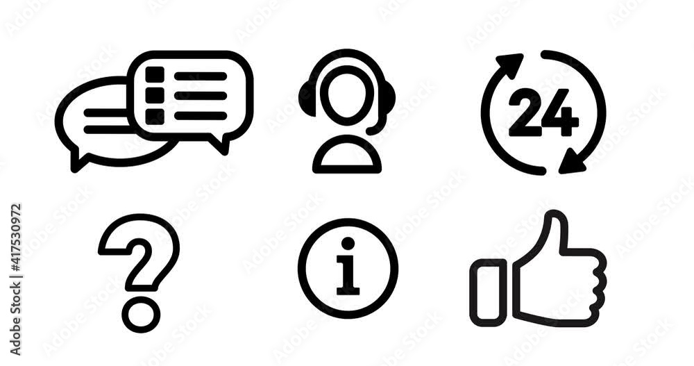 Support center icon, service concept, animation, cartoon, illustration. Support center icon, service concept, animation, cartoon, illustration.