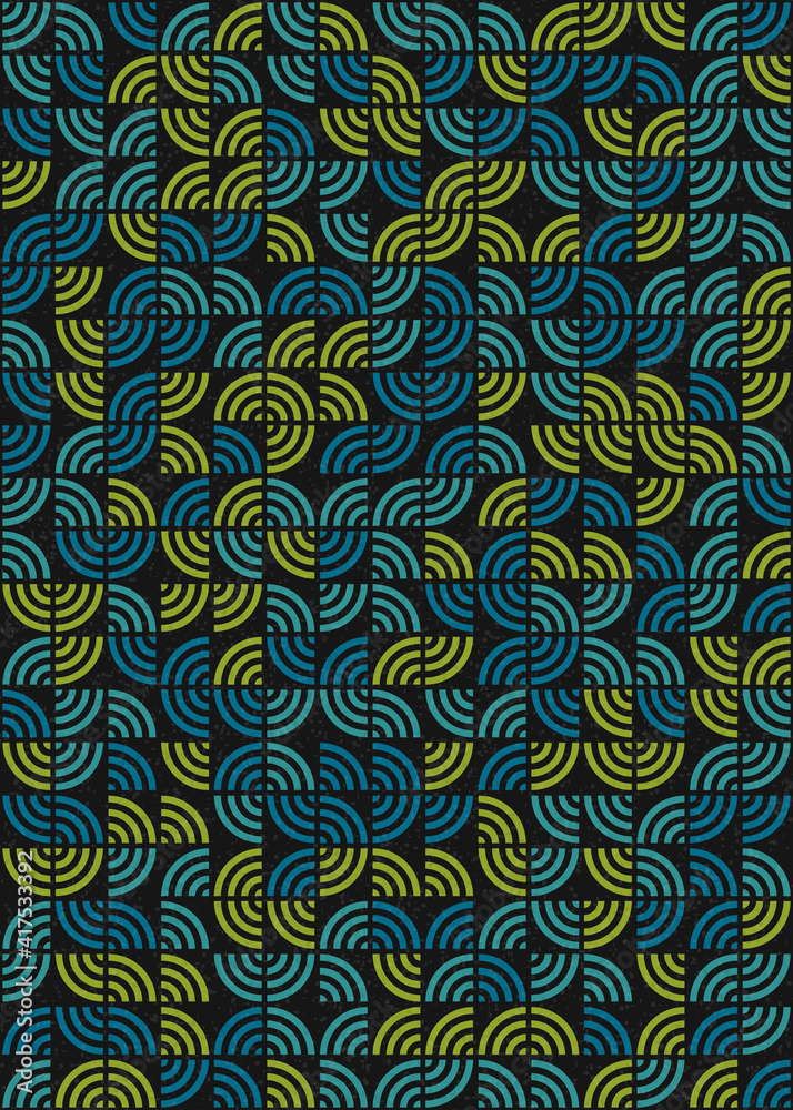 Abstract Geometric Pattern generative computational art illustration Abstract Geometric Pattern generative computational art illustration