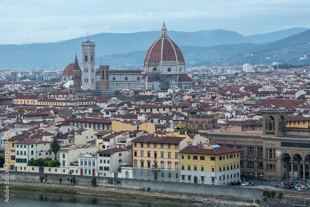 Florence skyline in Italy